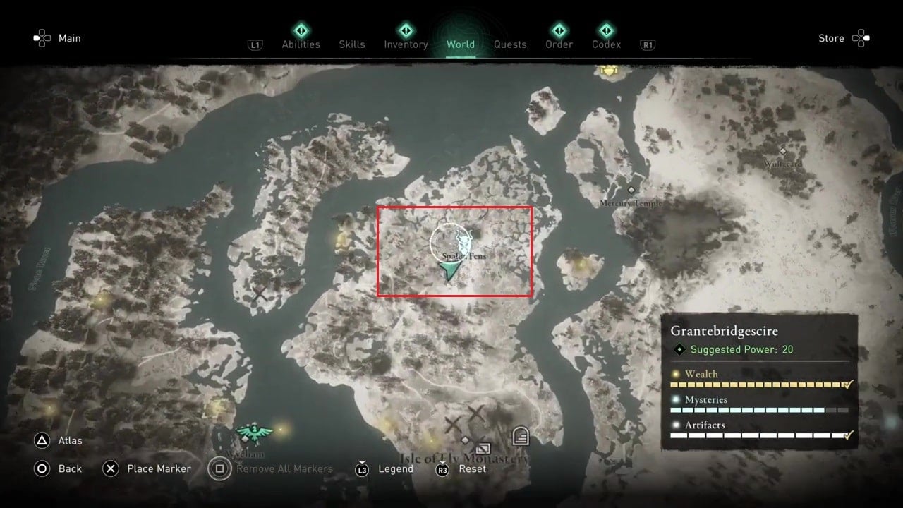 England Map Ac Valhalla / Here's How Big Assassin's Creed Valhalla's ...